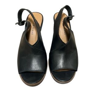 Lucky Brand Black Leather Sandals